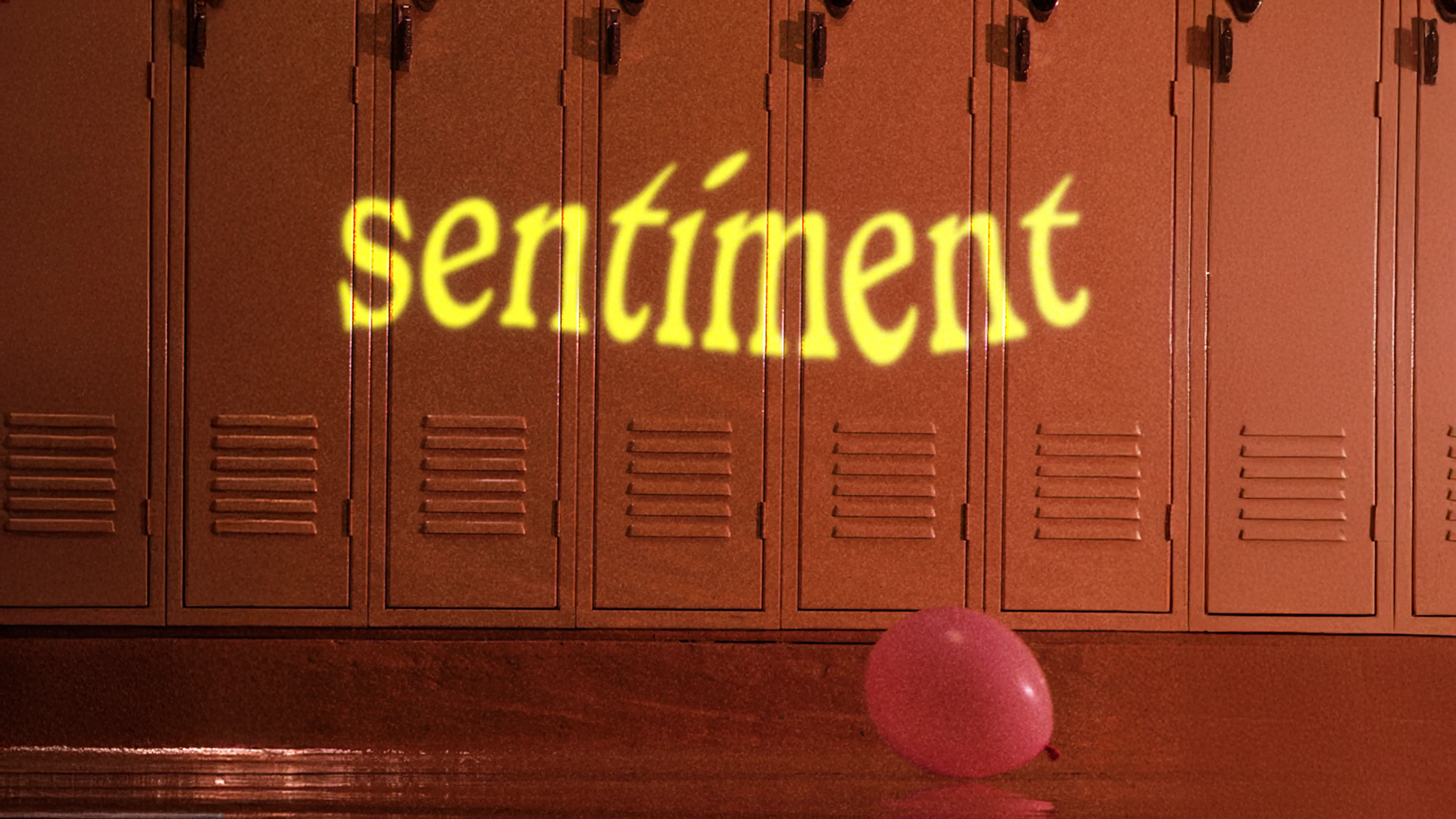Sentiment poster
